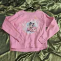 Pink Mouse Upcycled Crewneck