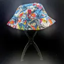 Super Hero Upcycled Bucket Hat