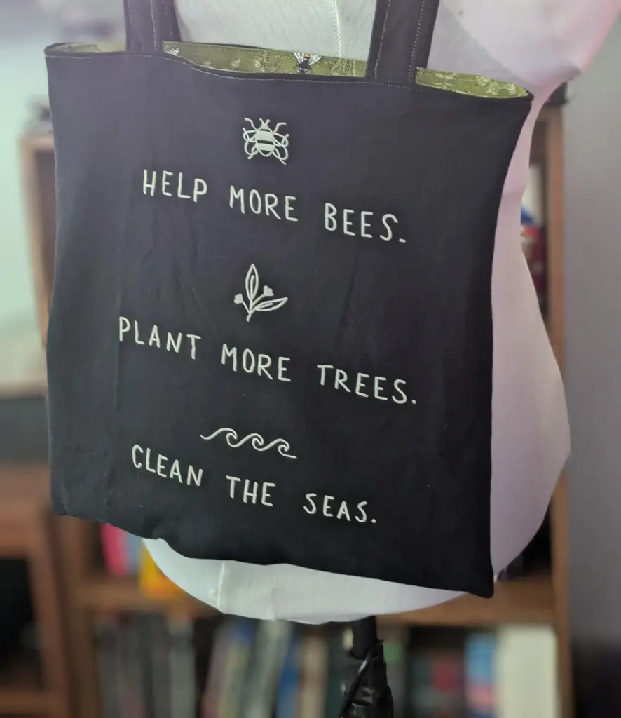 Environmental Positivity Tote Bag
