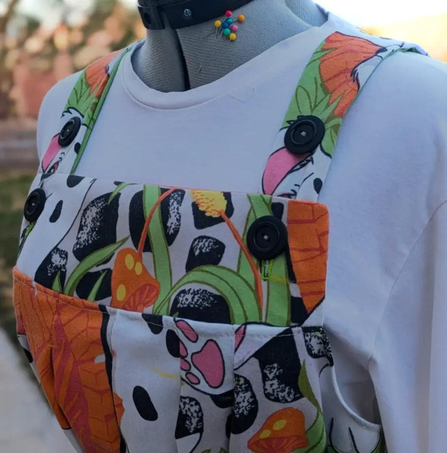 Dalmatian Bed Sheet Dress
